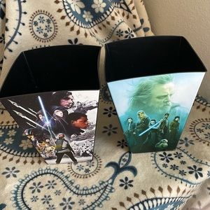 Star wars the last Jedi popcorn boxes